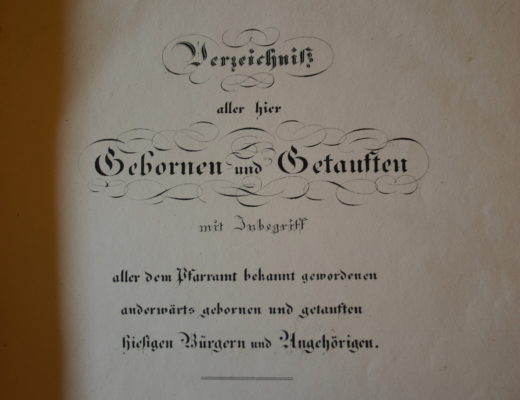 Taufbuch Filisur